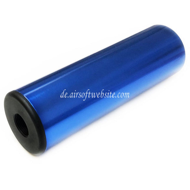 5KU 120mm Dummy Ausbildung Blau Kanister (Kurzer Typ) -14mm CCW Gegen den Uhrzeigersinn