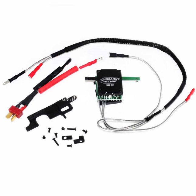 APS SDU 2.0 Schalterbaugruppe ECU Geeignet für eSilver Edge Version 2 V2 Getriebe M4 M16 Serie AEG Gewehre Airsoft Hinten verkabelt