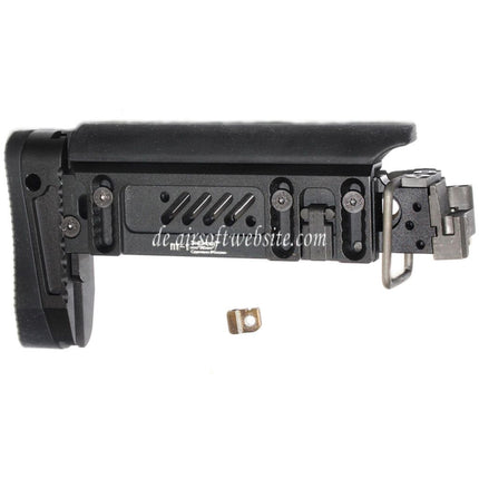 5KU PT-1 AK Seitlich klappbarer Gewehrschaft Geeignet für E&L AK Serie Gewehre Airsoft Schwarz