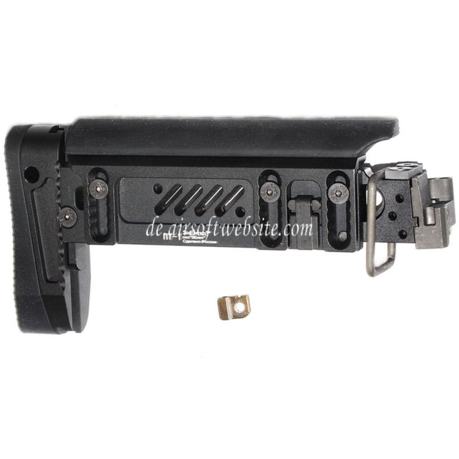 5KU PT-1 AK Seitlich klappbarer Gewehrschaft Geeignet für E&L AK Serie Gewehre Airsoft Schwarz