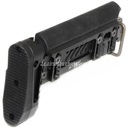 5KU PT-1 AK Seitlich klappbarer Gewehrschaft Geeignet für E&L AK Serie Gewehre Airsoft Schwarz