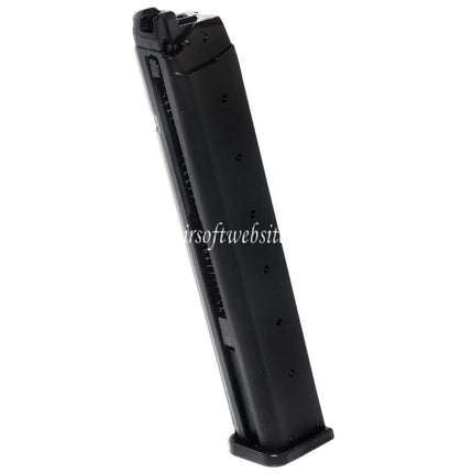 King Arms 30rd Gas Magazin Geeignet für G17 G18C G34 G35 G-Serie GBB Pistolen Airsoft Schwarz