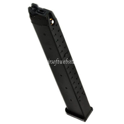 King Arms 30rd Gas Magazin Geeignet für G17 G18C G34 G35 G-Serie GBB Pistolen Airsoft Schwarz