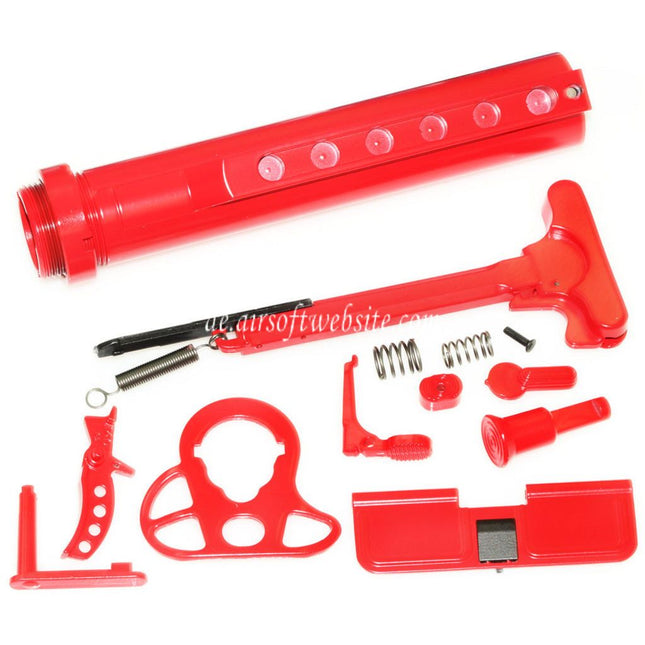 CYMA Empfänger Zubehörsatz Geeignet für CYMA G&P G&G JG Classic Army VFC Tokyo Marui M4 M16 Serie AEG Gewehre Airsoft