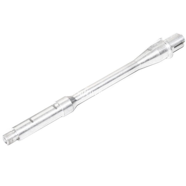 Battleaxe 265mm/280mm M4 CQB Außenlauf -14mm CCW Gegen den Uhrzeigersinn Geeignet für M4 AEG Gewehre Airsoft Silber