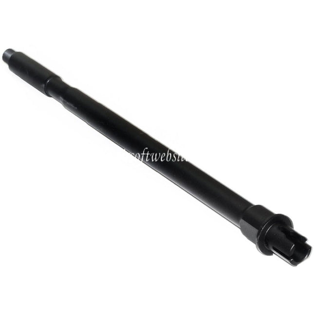 Battleaxe 360mm/375mm M4A1 Außenlauf -14mm CCW Gegen den Uhrzeigersinn Geeignet für M4 AEG Gewehre Airsoft Schwarz