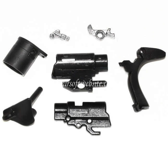 DOUBLE BELL Griff Sicherheitsbuchse Hop Up Kammer Set geeignet für DOUBLE BELL WE WA Tokyo Marui 1911 Serie GBB Pistolen Airsoft