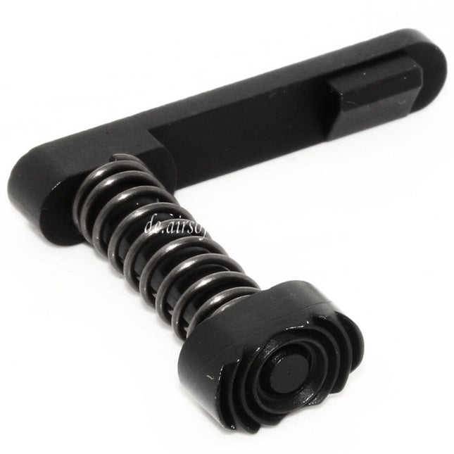 Guns Modify GM EVO Stahl Magazinentriegelung Geeignet für Tokyo Marui M4 MWS Serie Gewehre Airsoft Schwarz