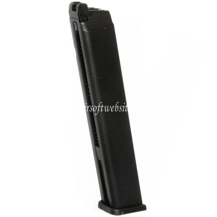 King Arms 30rd Gas Magazin V2 Geeignet für G17 G18C G34 G35 G-Serie GBB Pistolen Airsoft Schwarz