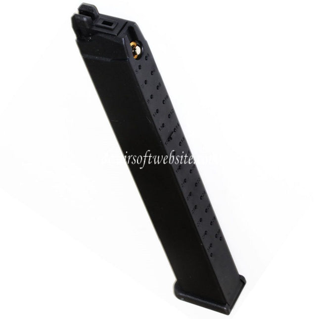 King Arms 30rd Gas Magazin V2 Geeignet für G17 G18C G34 G35 G-Serie GBB Pistolen Airsoft Schwarz