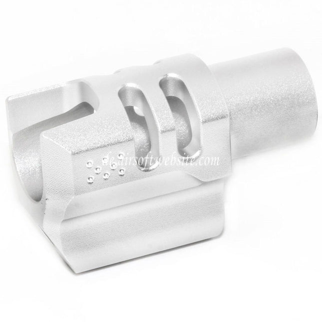 5KU Front Kit Kompensator Type 6 gegen den Uhrzeigersinn Geeignet für Tokyo Marui 1911 GBB Pistolen Airsoft