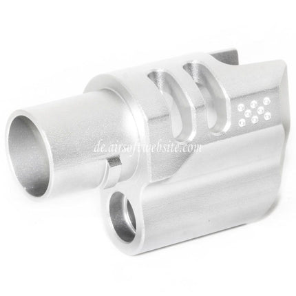 5KU Front Kit Kompensator Type 6 gegen den Uhrzeigersinn Geeignet für Tokyo Marui 1911 GBB Pistolen Airsoft