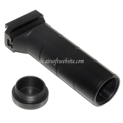5KU CNC Aluminum PK-2 Vordergriff Geeignet für 20mm Picatinny Schiene AK Serie Gewehre Airsoft Schwarz