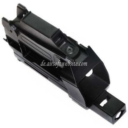 CYMA Oberer Empfänger mit rotem Punkt Geeignet für CYMA Tokyo Marui P90 Serie AEG Gewehre Airsoft Schwarz