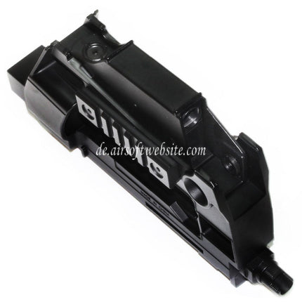 CYMA Oberer Empfänger mit rotem Punkt Geeignet für CYMA Tokyo Marui P90 Serie AEG Gewehre Airsoft Schwarz