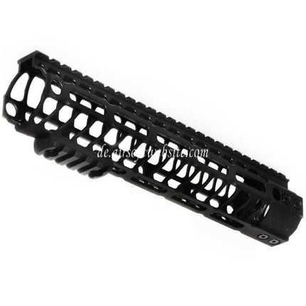 CYMA 256mm 10 Zoll M-LOK RAS Handschutz schienen system Geeignet für CYMA VFC GHK Tokyo Marui M4 M16 Serie AEG Gewehre Airsoft Schwarz