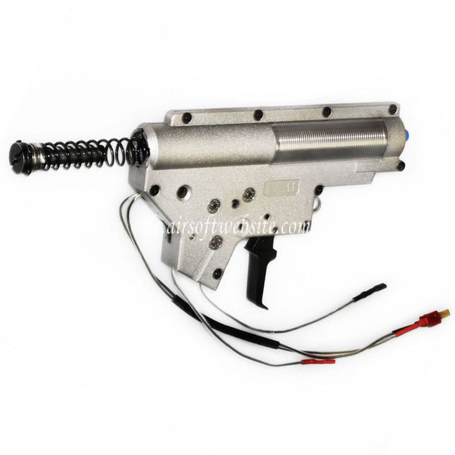 CYMA Platinum Serie EFCS Version ECU Hohem Drehmoment Motor QD Version 2 V2 Getriebe Geeignet fur MP5 Serie AEG Gewehre Airsoft Hinten verkabelt