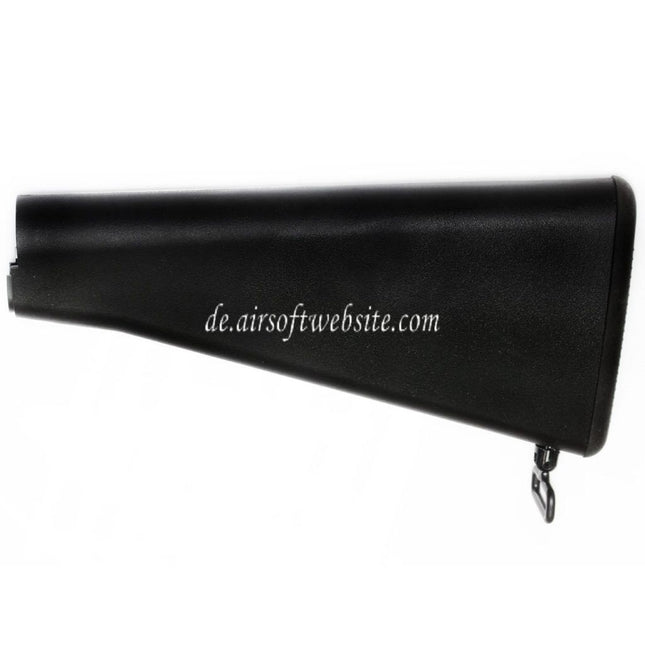 CYMA Großer Lagerraum Fester Schaft Geeignet für M4 M16 Serie AEG Gewehre Airsoft Schwarz