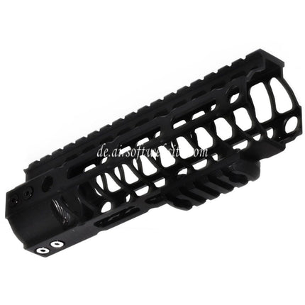 CYMA 185mm 7 Zoll M-LOK RAS Handschutz schienen system Geeignet für CYMA VFC GHK Tokyo Marui M4 M16 Serie AEG Gewehre Airsoft Schwarz