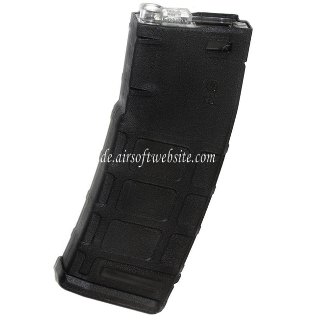 CYMA 400rd PMAG GEN-2 Polymer Hi-Cap Magazin Geeignet für M4 M16 Serie AEG Gewehre Airsoft Schwarz
