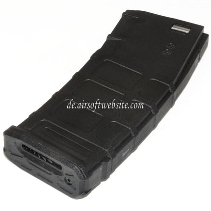 CYMA 400rd PMAG GEN-2 Polymer Hi-Cap Magazin Geeignet für M4 M16 Serie AEG Gewehre Airsoft Schwarz