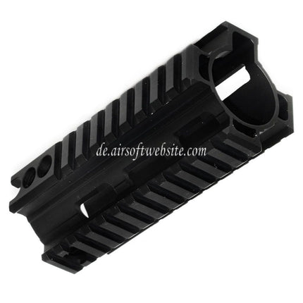 Airsoft Website CNC Aluminum 125mm 4-seitiger Handschutz schienen system Geeignet für Double Bell BY-805 VFC WE-Tech Tokyo Marui SCAR Serie AEG GBB Gewehre