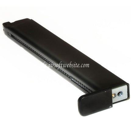 DOUBLE BELL 50rd Langer Typ Gas Magazin Geeignet für G17 G18C G34 G35 G-Serie GBB Pistolen Airsoft Schwarz