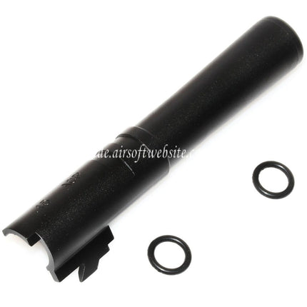 5KU 4.3 Zoll CNC Aluminium Äußerer Lauf +11mm CW im Uhrzeigersinn Geeignet für Tokyo Marui Hi-Capa 4.3 GBB Pistolen Airsoft