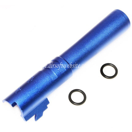 5KU 4.3 Zoll CNC Aluminium Äußerer Lauf +11mm CW im Uhrzeigersinn Geeignet für Tokyo Marui Hi-Capa 4.3 GBB Pistolen Airsoft