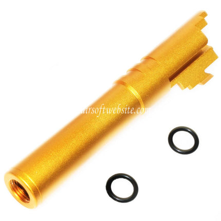 5KU 4.3 Zoll CNC Aluminium Äußerer Lauf +11mm CW im Uhrzeigersinn Geeignet für Tokyo Marui Hi-Capa 4.3 GBB Pistolen Airsoft