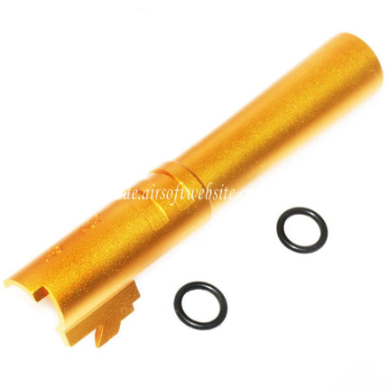 5KU 4.3 Zoll CNC Aluminium Äußerer Lauf +11mm CW im Uhrzeigersinn Geeignet für Tokyo Marui Hi-Capa 4.3 GBB Pistolen Airsoft