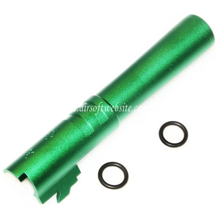 5KU 4.3 Zoll CNC Aluminium Äußerer Lauf +11mm CW im Uhrzeigersinn Geeignet für Tokyo Marui Hi-Capa 4.3 GBB Pistolen Airsoft