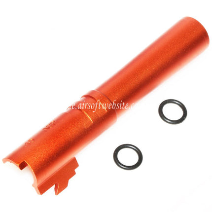 5KU 4.3 Zoll CNC Aluminium Äußerer Lauf +11mm CW im Uhrzeigersinn Geeignet für Tokyo Marui Hi-Capa 4.3 GBB Pistolen Airsoft