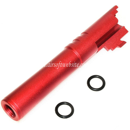 5KU 4.3 Zoll CNC Aluminium Äußerer Lauf +11mm CW im Uhrzeigersinn Geeignet für Tokyo Marui Hi-Capa 4.3 GBB Pistolen Airsoft