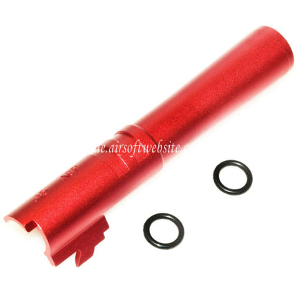 5KU 4.3 Zoll CNC Aluminium Äußerer Lauf +11mm CW im Uhrzeigersinn Geeignet für Tokyo Marui Hi-Capa 4.3 GBB Pistolen Airsoft