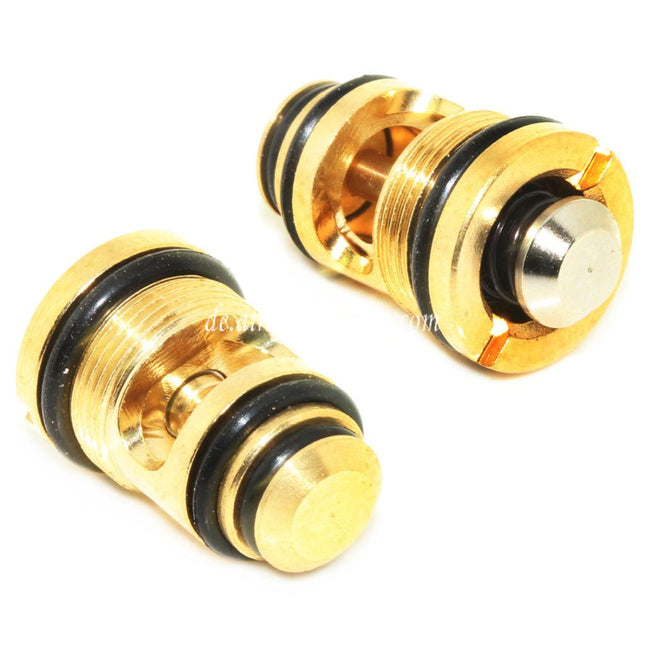 APS 2 Stück 134a Gasausgangs Ventil Geeignet für APS ACP Black Hornet SHARK Serie GBB Pistole Airsoft Magazin