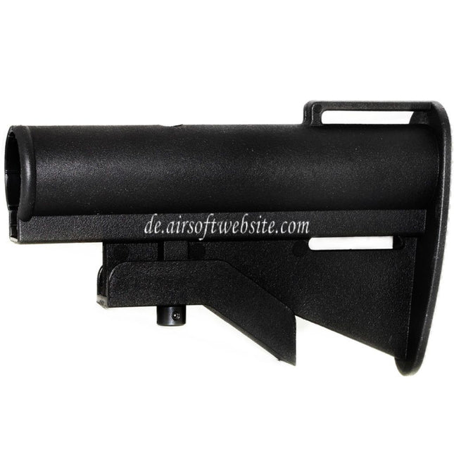 Airsoft Website M733 XM177 Schaft Geeignet für CYMA  JG G&G G&P Echo1 Classic Army ICS Tokyo Marui M4 M16 Serie AEG Gewehre Schwarz