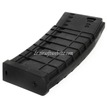 CYMA 140rd Polymer Mid-Cap Magazin Geeignet für M4 M16 Serie AEG Gewehre Airsoft Schwarz