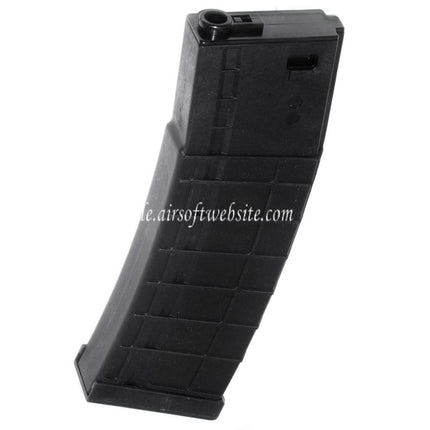CYMA 140rd Polymer Mid-Cap Magazin Geeignet für M4 M16 Serie AEG Gewehre Airsoft Schwarz
