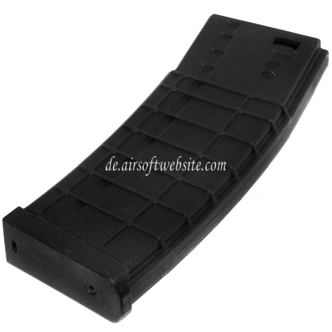 CYMA 200rd Polymer Mid-Cap Magazin Geeignet für M4 M16 Serie AEG Gewehre Airsoft Schwarz