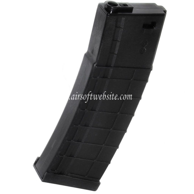 CYMA 200rd Polymer Mid-Cap Magazin Geeignet für M4 M16 Serie AEG Gewehre Airsoft Schwarz