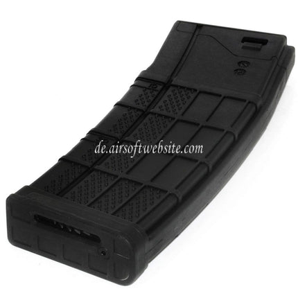 CYMA 450rd Leichtgewicht Polymer Hi-Cap Magazin Geeignet für M4 M16 Serie AEG Gewehre Airsoft Schwarz