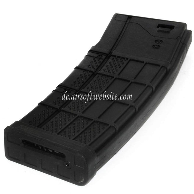 CYMA 450rd Leichtgewicht Polymer Hi-Cap Magazin Geeignet für M4 M16 Serie AEG Gewehre Airsoft Schwarz