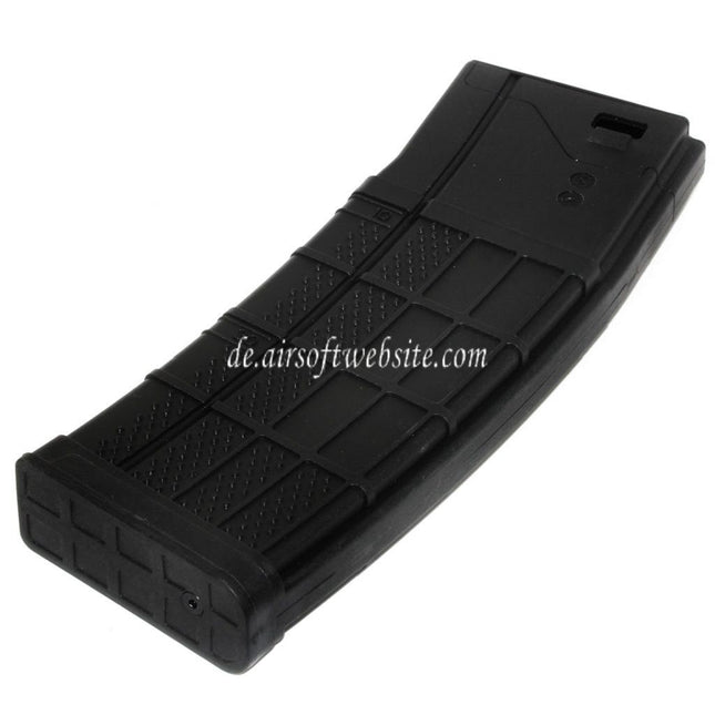CYMA 200rd Leichtgewicht Polymer Mid-Cap Magazin Geeignet für M4 M16 Serie AEG Gewehre Airsoft Schwarz