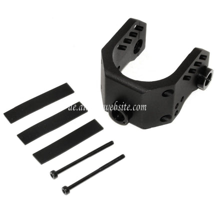 Airsoft Website Schaftriemen Adapterplatte C Geeignet für CYMA CM060 Tokyo Marui P90 AEG Gewehre Schwarz