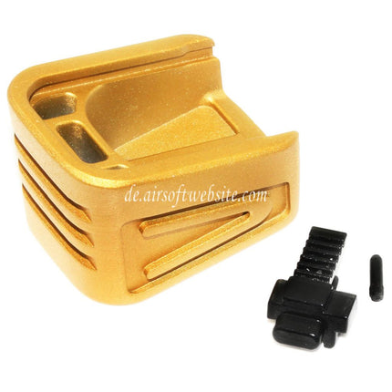 APS Aluminium Magazin Grundplatte B Geeignet für APS ACP SHARK / Tokyo Marui G17 G18C GBB Pistolen Magazin