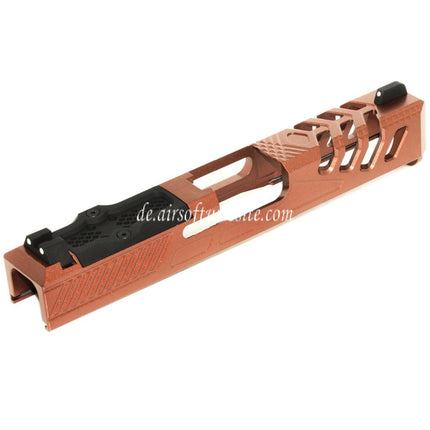 APS EMG F1 Firearms 170mm Metall Schlitten mit Korn Kimme Geeignet für APS EMG F1 Firearms BSF Serie Pistolen Airsoft