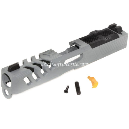 APS EMG F1 Firearms 170mm Metall Schlitten mit Korn Kimme Geeignet für APS EMG F1 Firearms BSF Serie Pistolen Airsoft