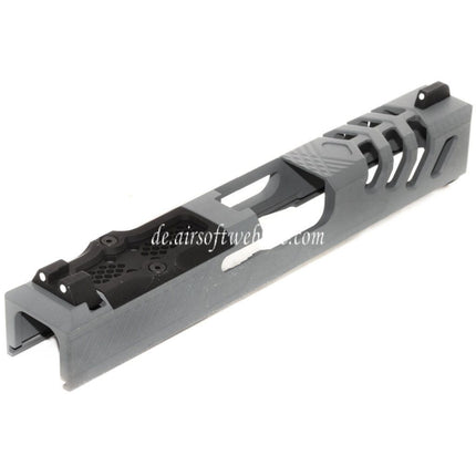 APS EMG F1 Firearms 170mm Metall Schlitten mit Korn Kimme Geeignet für APS EMG F1 Firearms BSF Serie Pistolen Airsoft