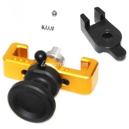 5KU Aluminium Wahlhebel Ladehebel (Typ-2) Geeignet für ACTION ARMY AAP01 Serie GBB Pistolen Airsoft